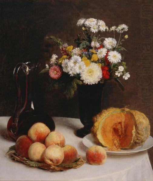 Henri Fantin-Latour Flowers and Fruit